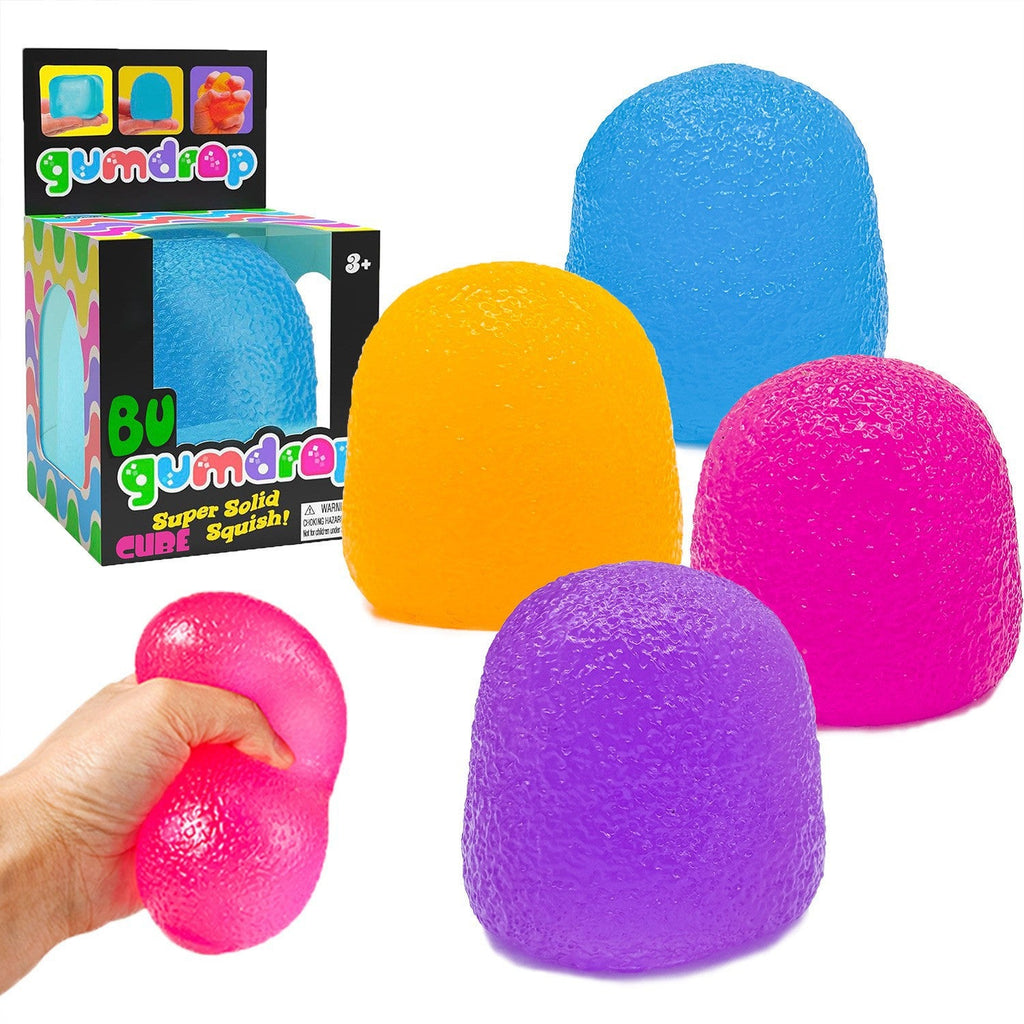 Schylling NeeDoh Nice Cube - Sensory Squeeze Toy with Super Solid Squish - 2.25" Cube