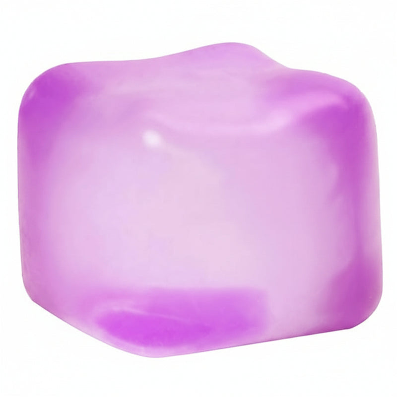 Schylling Nice Cube -Sensory Squeeze Toy with Super Solid Squish - 2.25" Cube